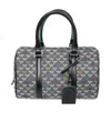 Emporio Armani Logo Handbag In Gray