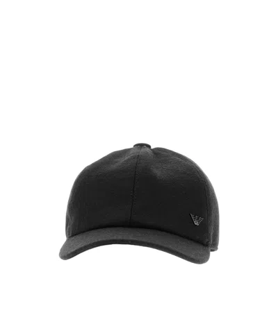 EMPORIO ARMANI LOGO HAT