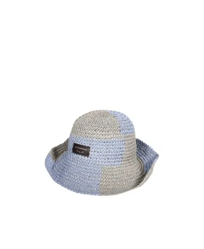 Emporio Armani Logo Hat In Gray