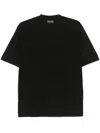 Emporio Armani Men's Allover Logo T-shirt In Black