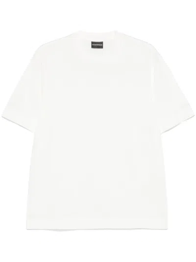 EMPORIO ARMANI LOGO-JACQUARD T-SHIRT
