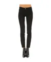 Emporio Armani Logo Jeans In Black