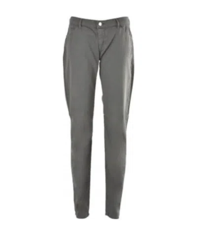 Emporio Armani Logo Jeans In Gray