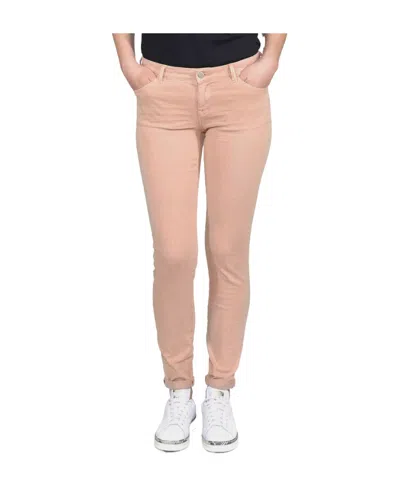 Emporio Armani Logo Jeans In Nude