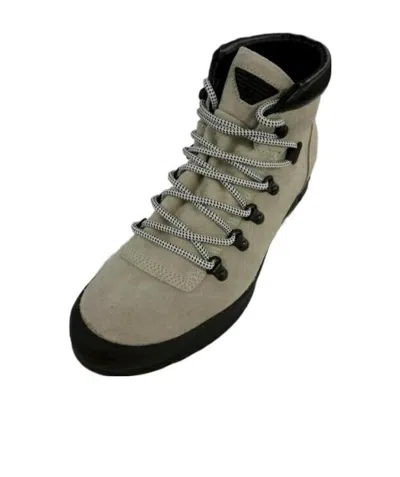 Emporio Armani Logo-lacing High-top Casual Sneakers In Gray