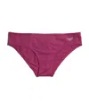 Emporio Armani Logo Logo Briefs In Red