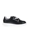 Emporio Armani Logo Logo Sports Shoes In Black