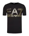 Emporio Armani Logo Logo T-shirt In Black