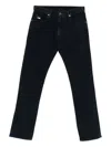 Emporio Armani Man Pants Black Size 31 Cotton, Elastane In Blue