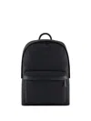 Emporio Armani Men's Logo Nylon Backpack In Black