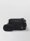 Emporio Armani Logo Nylon Pouch With Adjustable Shoulder Strap