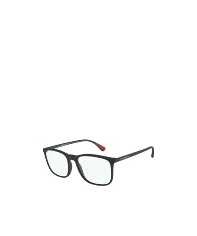 Emporio Armani Logo Optical Glasses In White