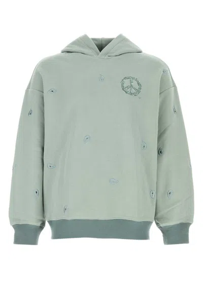 EMPORIO ARMANI EMPORIO ARMANI LOGO ORGANIC COTTON HOODIE