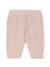 Emporio Armani Logo-patch Elasticated Track Pants In Pink