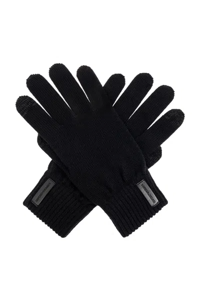 Emporio Armani Logo-patch Gloves