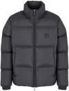 EMPORIO ARMANI LOGO-PATCH PADDED JACKET