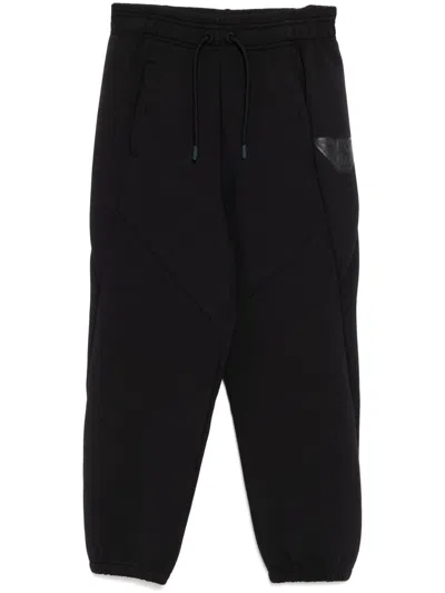 Emporio Armani Kids' Logo-patch Pants In Blue