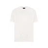 Emporio Armani Logo-patch T-shirt In White