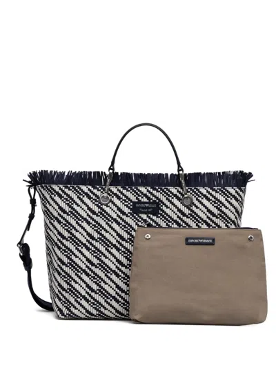 Emporio Armani Logo-patch Tote Bag