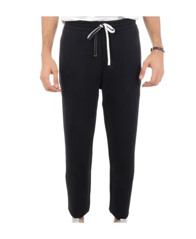 Emporio Armani Logo-patch Track Trousers In Black
