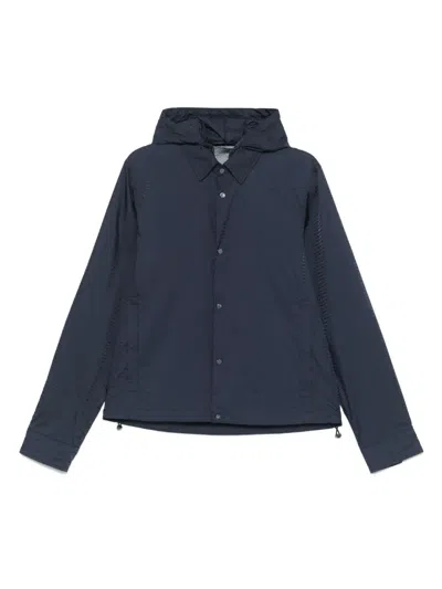EMPORIO ARMANI LOGO-PATTERN JACKET