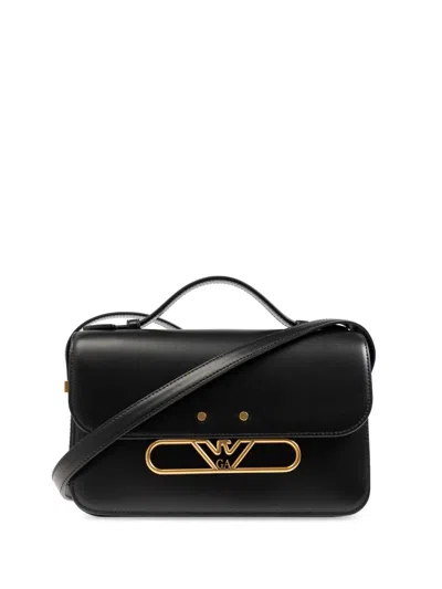 Emporio Armani Logo-plaque Bag In Black