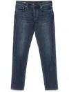 Emporio Armani Denim Cotton Jeans In Blue