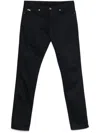 Emporio Armani Man Pants Black Size 31 Cotton, Elastane In Blue