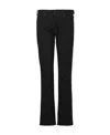 Emporio Armani Mid-rise Straight Leg Jeans In Black