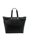 Emporio Armani Logo-plaque Tote Bag In Black