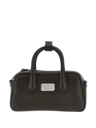 Emporio Armani Logo-plaque Tote Bag In Black