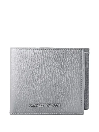 Emporio Armani Logo-plaque Wallet In Pink