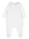 Emporio Armani Logo-print Babygrow Set In White