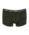 Emporio Armani Logo-print Boxers In Black