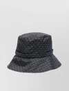 Emporio Armani Logo Print Bucket Hat With Wide Brim