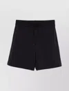 Emporio Armani Logo Print Cotton Shorts
