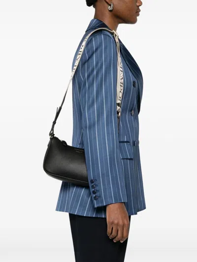 Emporio Armani Logo-print Cross Body Bag In Schwarz
