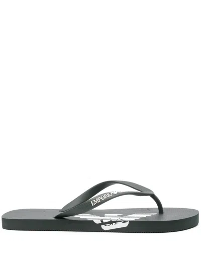 Emporio Armani Logo-print Flip Flops