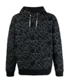 Emporio Armani Logo-print Hoodie In Black