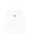 Emporio Armani Logo-print Long-sleeve Top In White