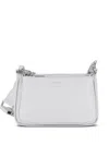 Emporio Armani Logo-print Shoulder Bag In Grey