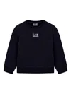 Emporio Armani Logo-print Sweatshirt In Black