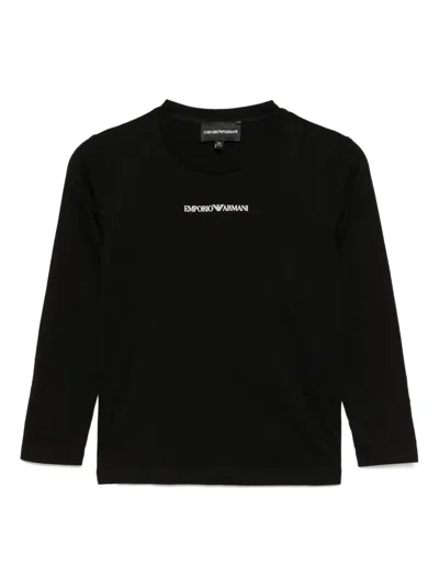 Emporio Armani Kids' Logo-print T-shirt
