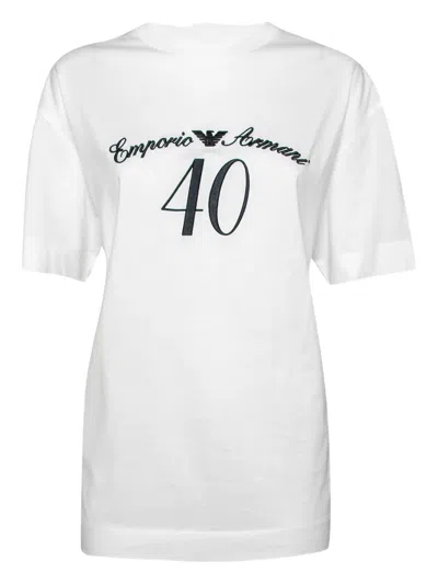 Pre-owned Emporio Armani Logo-print T-shirt