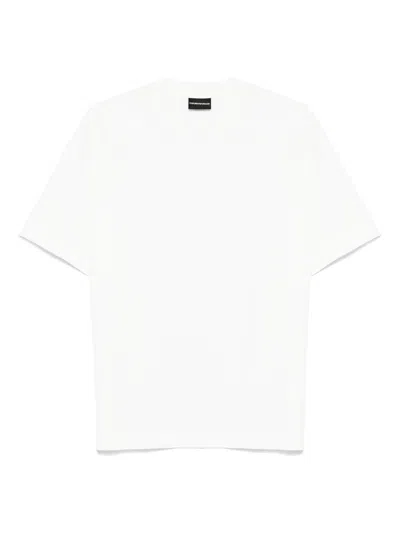 Emporio Armani Logo-print T-shirt In White