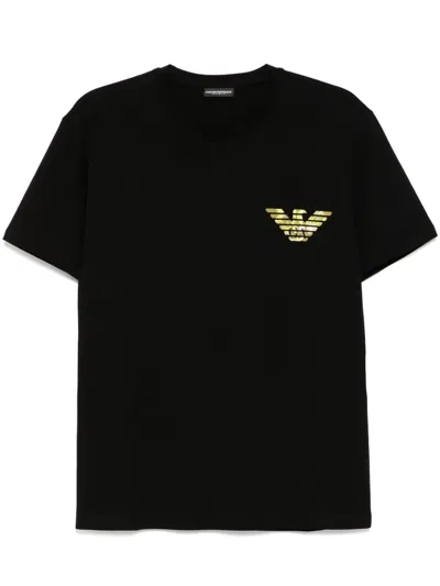 Emporio Armani T-shirt In Black