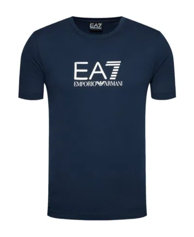 Emporio Armani Logo-print T-shirt In Black