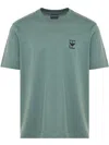 Emporio Armani Logo-print T-shirt In Green