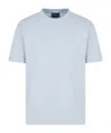 Emporio Armani Cotton Crew Neck T-shirt In White