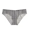 Emporio Armani Logo Printed Briefs Pants In Gray